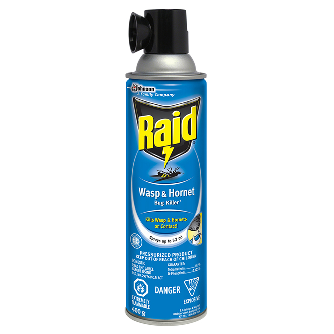 RAID WASP & HORNET SPRAY 400G