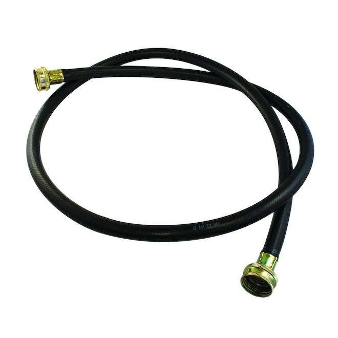 AQUA-DYNAMIC FEMALE HOSE WASHER RUBBER BLACK 3/4"x8'