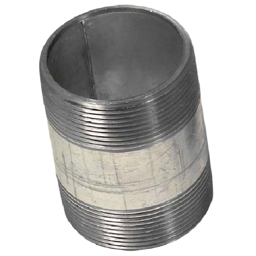 AQUA-DYNAMIC THREADED NIPPLE GALVANIZED STEEL GALVANIZED 1 1/2x3"