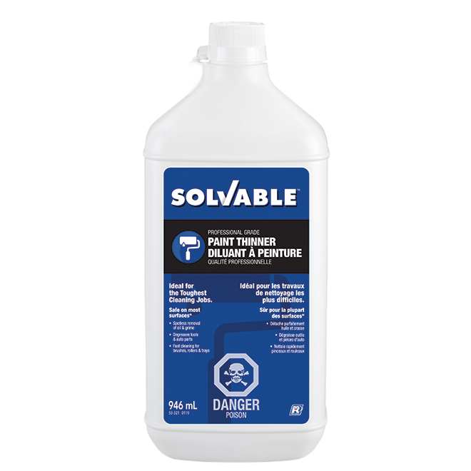 SOLVABLE PAINT THINNER 946ML