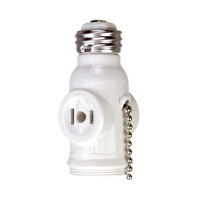 EATON P-CHAIN OUTL SOCKET ADAPTER THERMOPLAST. WHITE