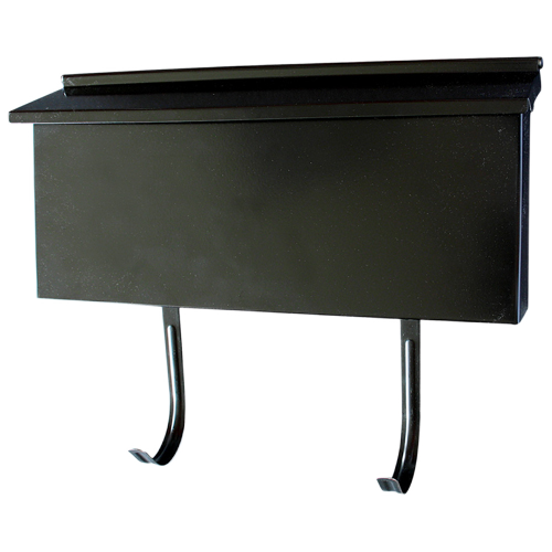 RANCH MAILBOX BLACK 15 1/2x7"