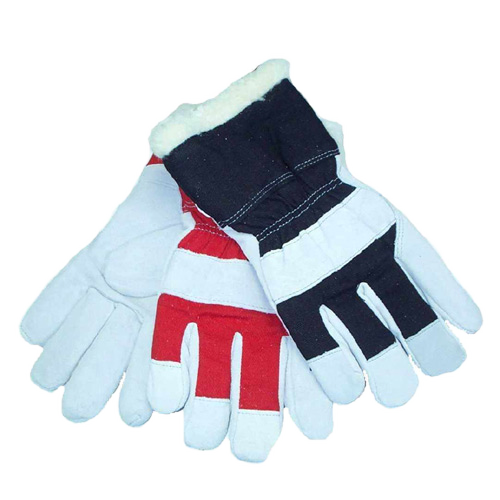 HORIZON MEN GLOVE COWHIDE LEAT ASSORTED LRG