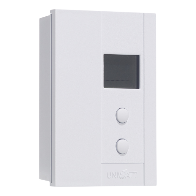 UNIWATT ELECTRONIC N-PROG.THERMOSTAT WHITE 2000W-240V