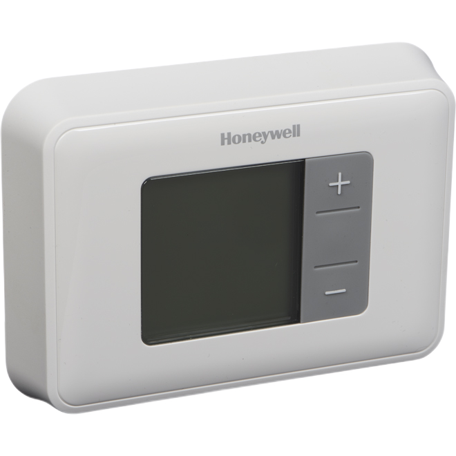 HONEYWELL NON-PROGRAM. THERMOSTAT PLASTIC WHITE