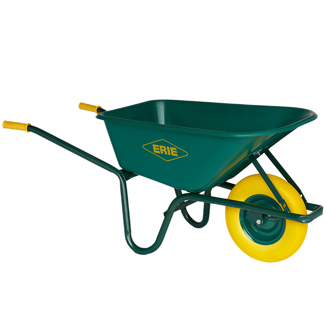 ERIE WHEELBARROW POLY GREEN 6P3