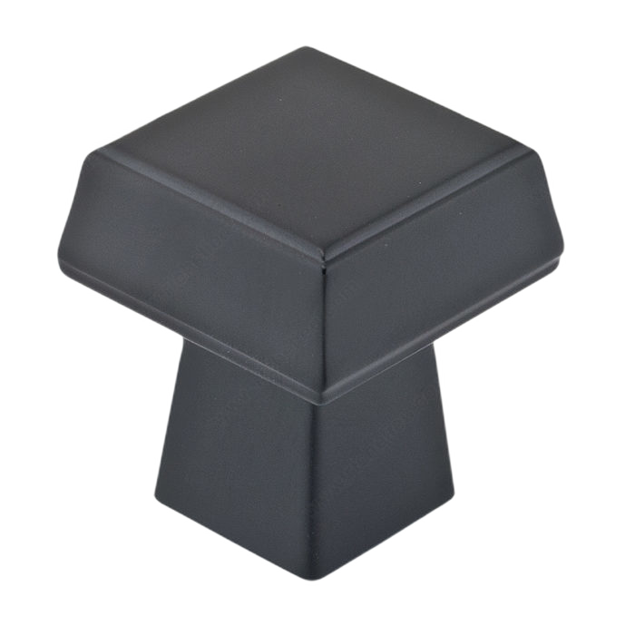 CONTEMP METAL KNOB BLK 30MM