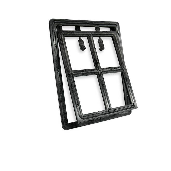 CLIMALOC SCREEN FR:SCREEN PET DOOR FIBERGLASS BLACK 8x10"