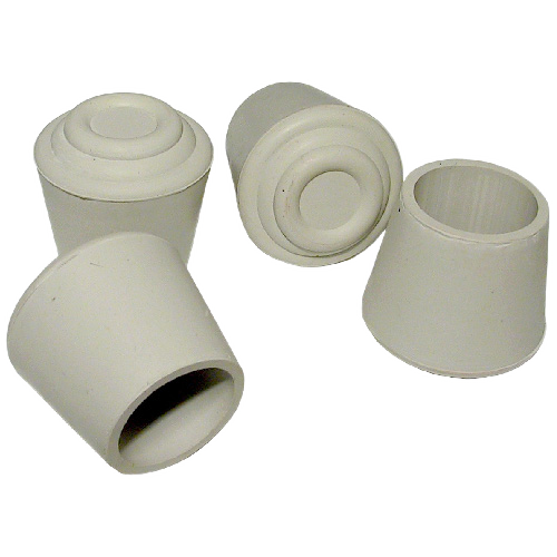 MADICO LEG TIP RUBBER WHITE 1 1/4"