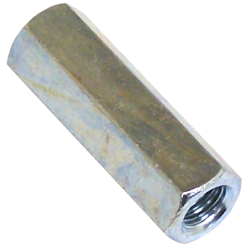 RELIABLE HEXAGONAL COUPLING NUT STEEL ZINC 3/8"xBX/25