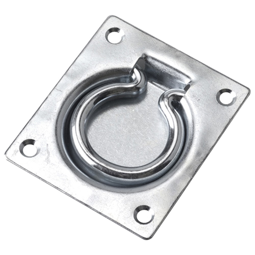 ONWARD TRAP DOOR RING STEEL ZINC 3"