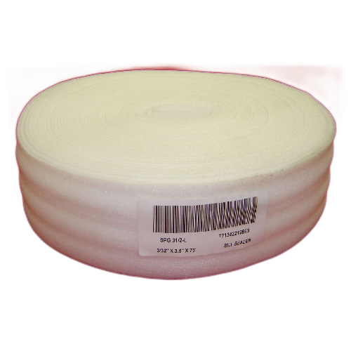 CAN-CELL SILL PLATE GASKET WHITE 3/16"x3 1/2"x75'