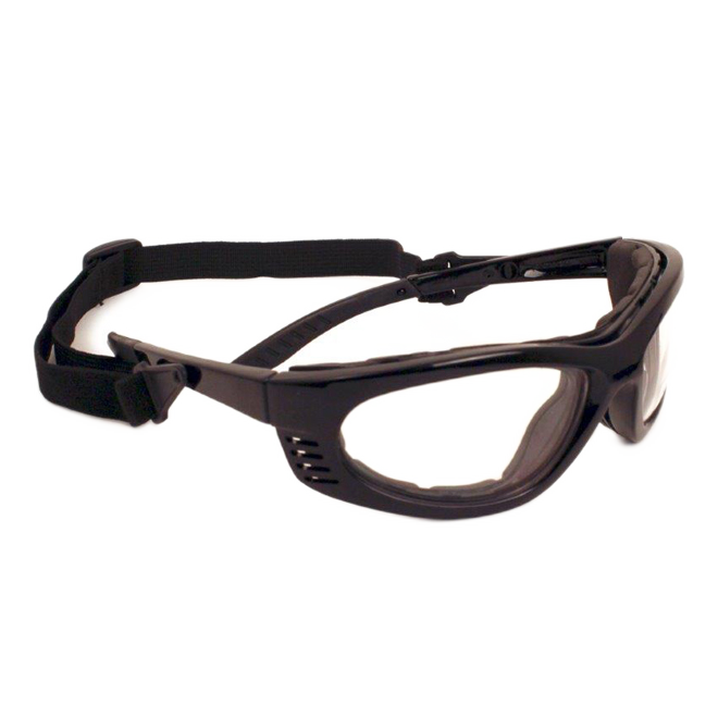 DEGIL SAFETY ANTIFOG GOGGLES CLEAR/BLACK