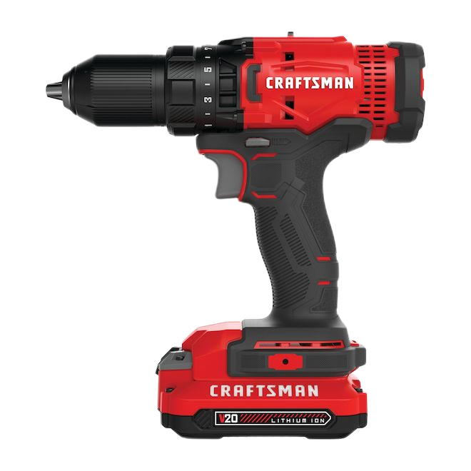 CRAFTSMAN MAX CORDL.VSR DRILL LITHIUM ION 1/2"x20V