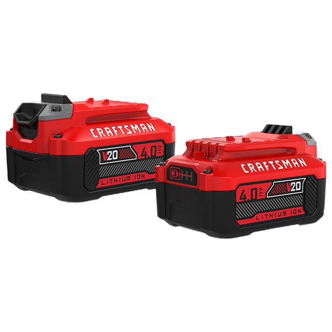 CRAFTSMAN 4.0 AH BATTERY LITHIUM ION 20VxPK2