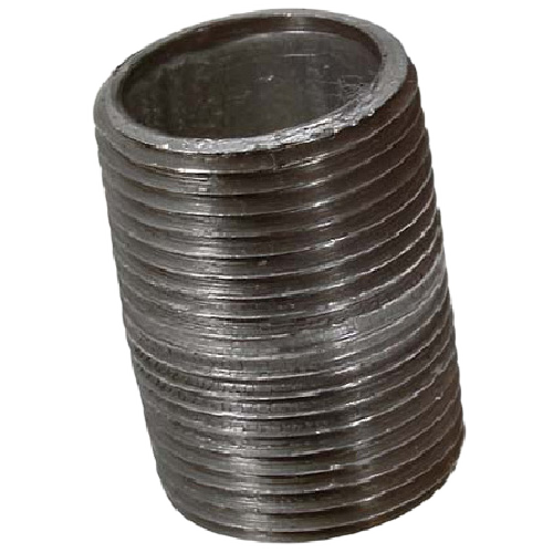 AQUA-DYNAMIC THD/CLOSE NIPPLE GALVANIZED STEEL GALVANIZED 1/2"