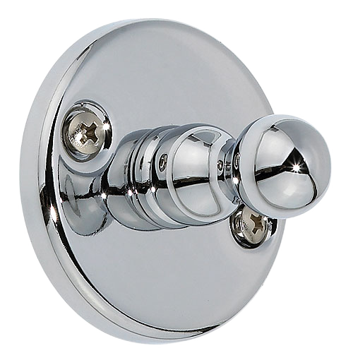 TAYMOR COLUMBIA/SGL ROBE HOOK STEEL CHROME