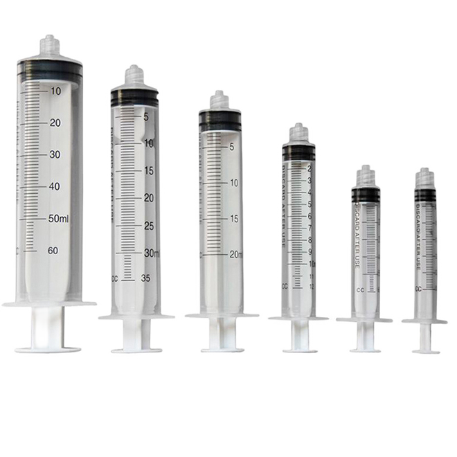 SYRINGE DISPOSABLE 6ML