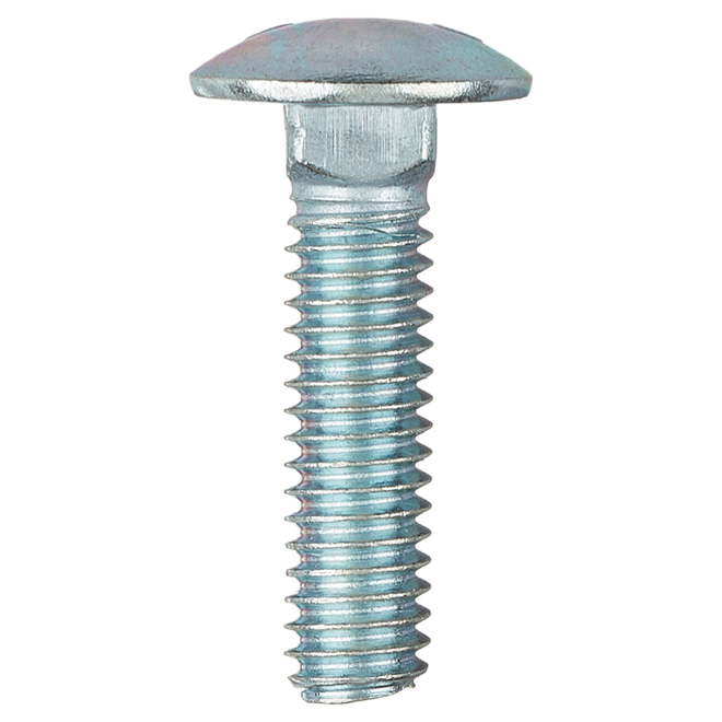 RELIABLE WITHOUT NUT CARRIAGE BOLT STEEL ZINC 5/16-18x1.25"x50BX