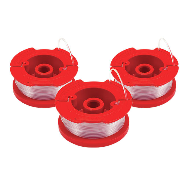 CRAFTSMAN REPLACEMENT SPOOL RED/BLACK PK3-0.065"