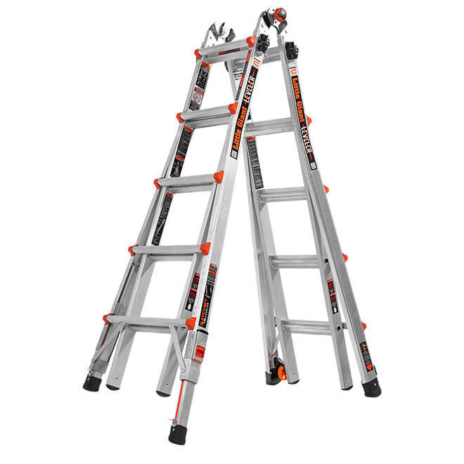 LITTLE GIANT LADDERS 22 TYPE 1A LADDER ALUMINUM SILVER