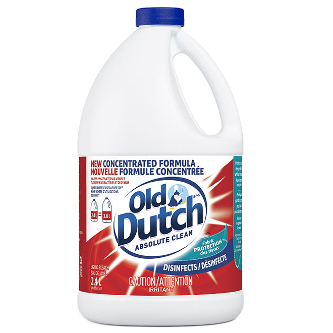 OLD DUTCH MULTIPURPOSE BLEACH TRANSPARENT 2.4L