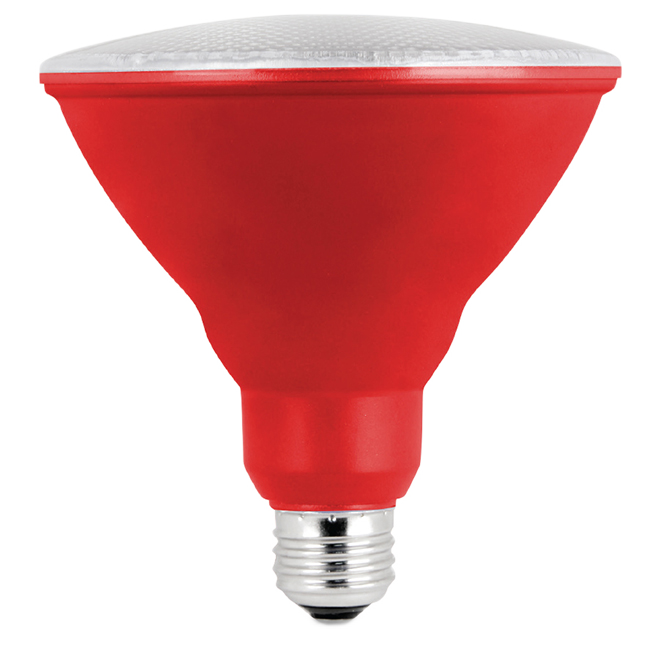 FEIT ELECTRIC PAR38 LED BULB PLASTIC RED 5W