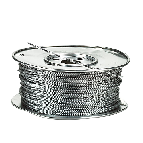 BEN-MOR 7x7 CABLE GALV. STEEL 1/8"x500'