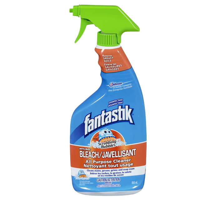 SCRUBBING BUBBLES SPRAY ALL PURPOSE CLEANR +BLEACH 650ML