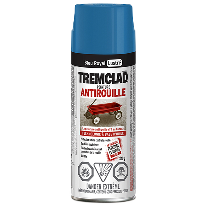 TREMCLAD ANTIRUST PAINT ROYAL BLUE 340GR