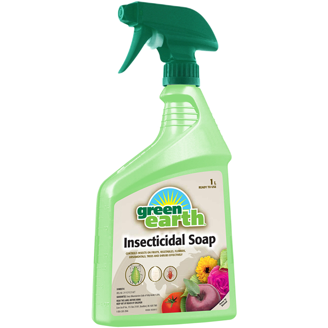 GRN EARTH INSECTICIDE SOAP 1L