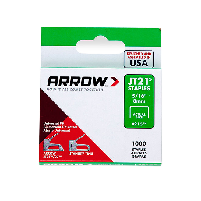 ARROW JT-21 STAPLE 5/16"XPK/1000