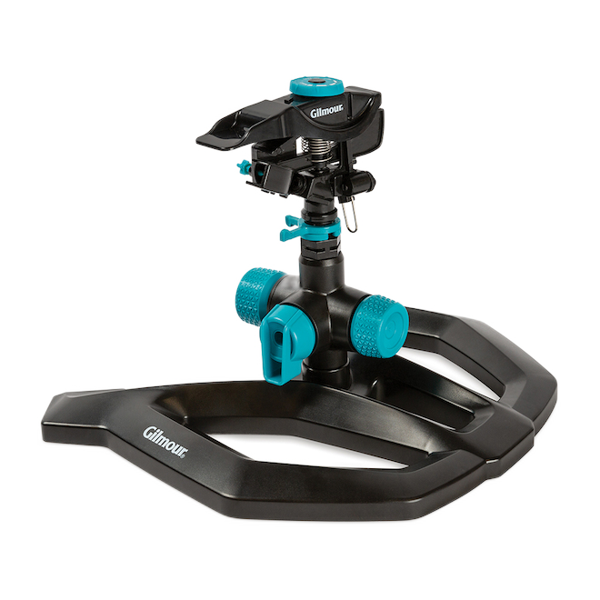 GILMOUR CIRCULAR SPRINKLER AQUA/BLACK
