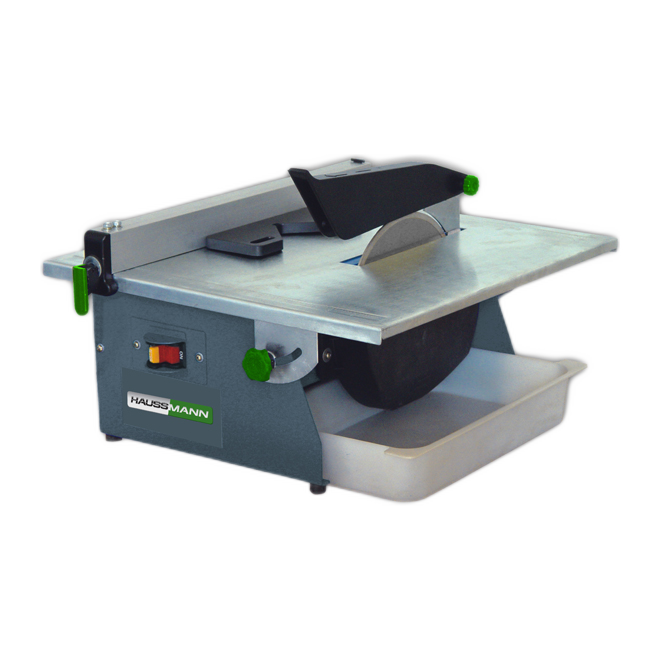 HAUSSMANN PORTABLE TILE SAW GREEN GREY 7"x120Vx5.8A