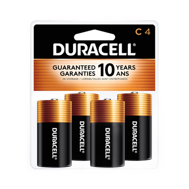 DURACELL C C BATTERIES DURACELL CxPK/PQT 4