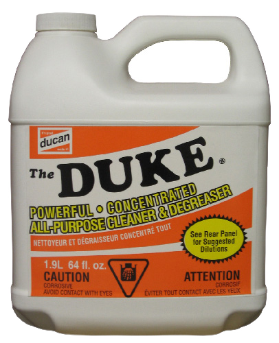 THE DUKE ALL PURPOSE CLEANER & DEGREASR CONCENTRATED 1.9L