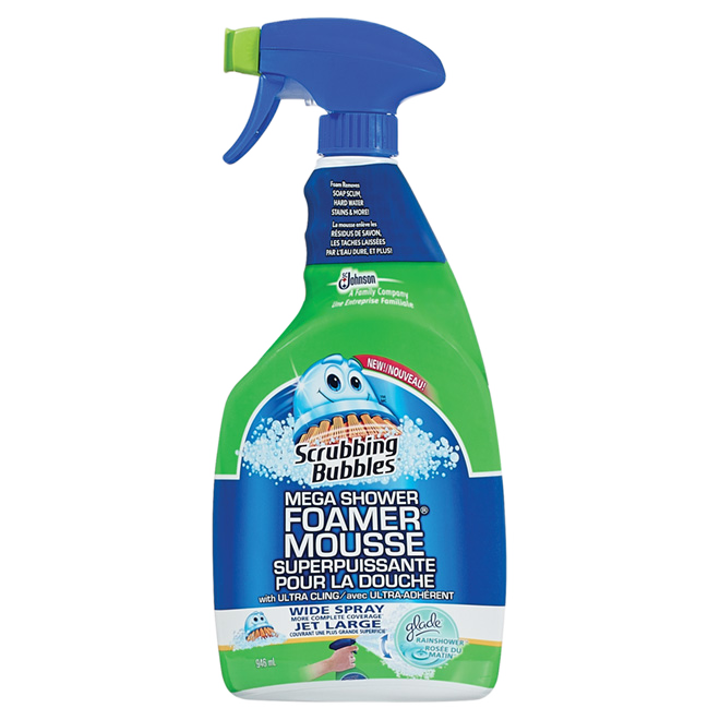 SCRUBBING BUBBLES SCRUB.BUBBLE BATHROOM CLEANER FOAM BLUE/GREEN 950ML