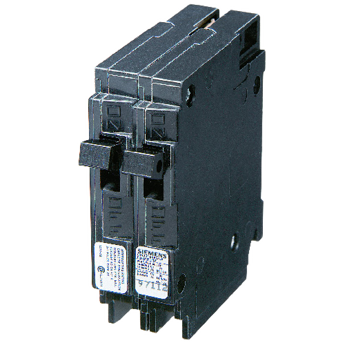 SIEMENS TWIN BREAKER BLACK 2x15AM-120/240V