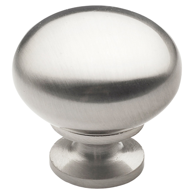 RICHELIEU BUFFALO KNOB METAL BRUS NICKEL 1 1/4"x10/PK