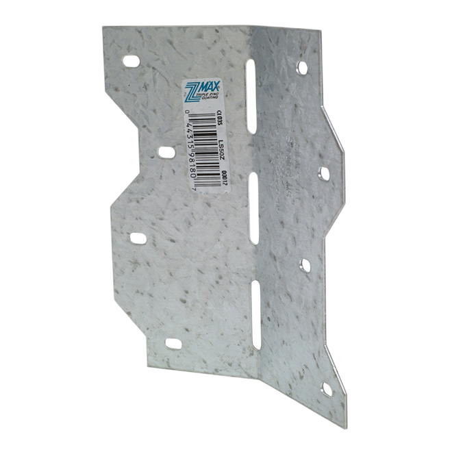 SIMPSON STRONG-TIE CONNECTOR REINFORCING ANGLE GAUGE 16 5"x2.25"x2.25"