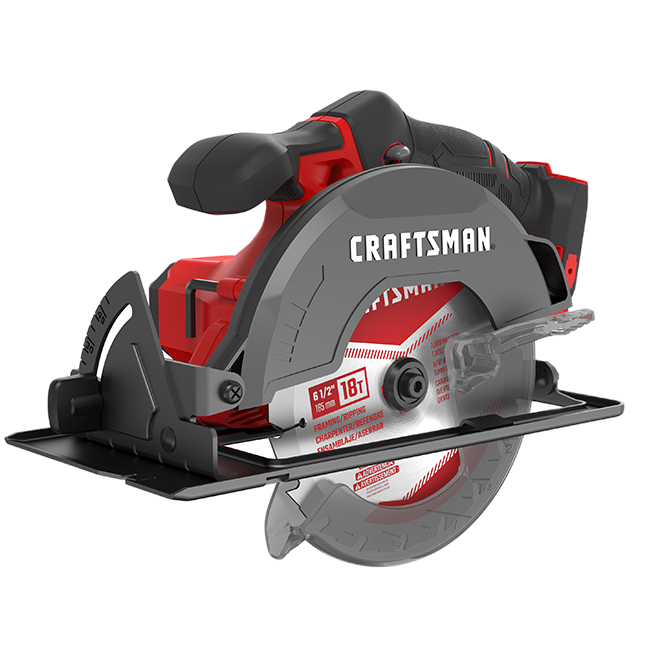 CRAFTSMAN MAX BARE CIRCULAR SAW METAL/PLAST RED/BLACK 6 1/2"x20V