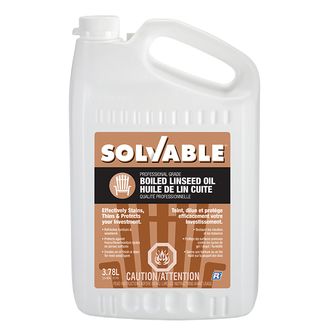 SOLVABLE BOILED LINSEED OIL 3.78L