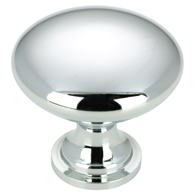 RICHELIEU COPPERFIELD CABINET KNOB METAL CHROME 30MMx1/PK