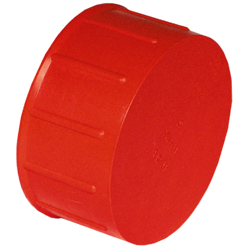 IPEX HUB TEST CAP ABS-DWV ORANGE 3"