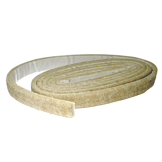 FELTAC STRIP FELT BEIGE 1/2"x58"x1PC