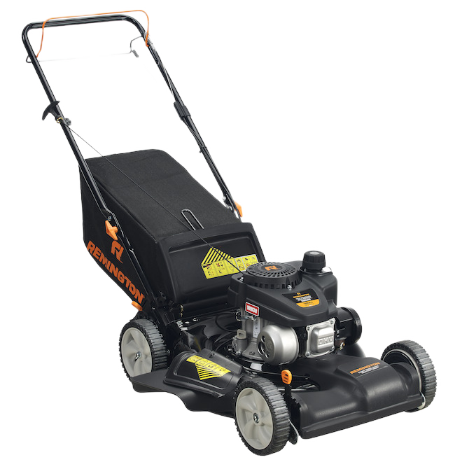 REMINGTON SELF-PROPELL LAWN MOWER GAS ORANGE 21"-140CC