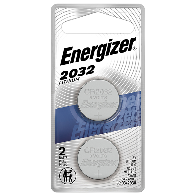 ENERGIZER COIN LITHIUM BATTERIES PK2 3V