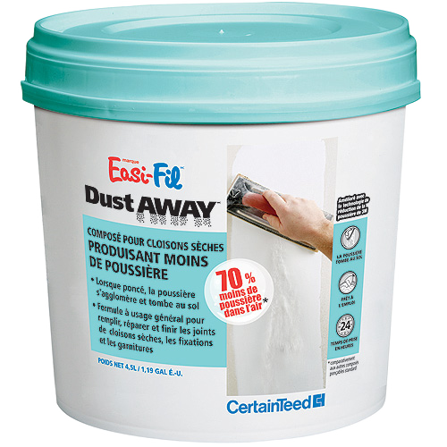 EASI-FIL DUST AWAY JOINT COMPOUND WHITE 4.5LT