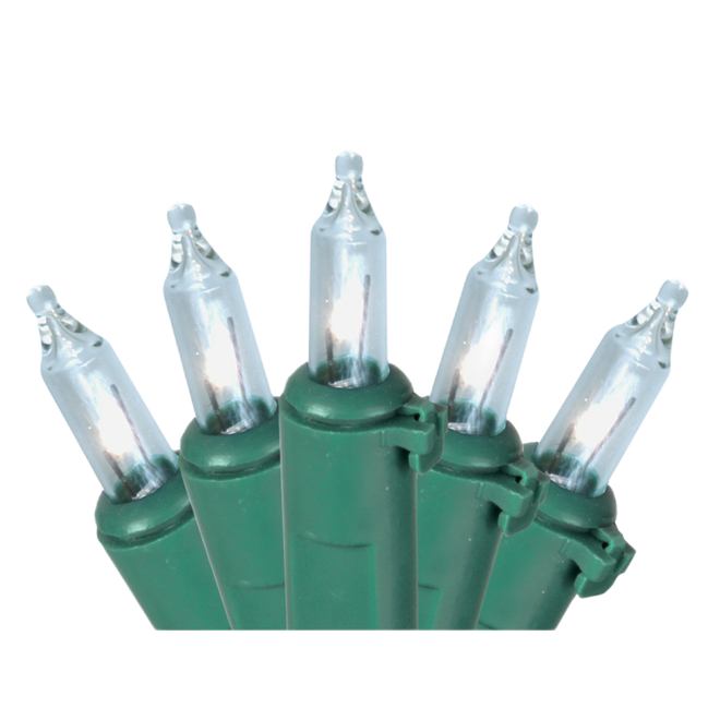 HOLIDAY LIVING OUTDOOR/MINI LIGHT SET CLEAR 100/ST