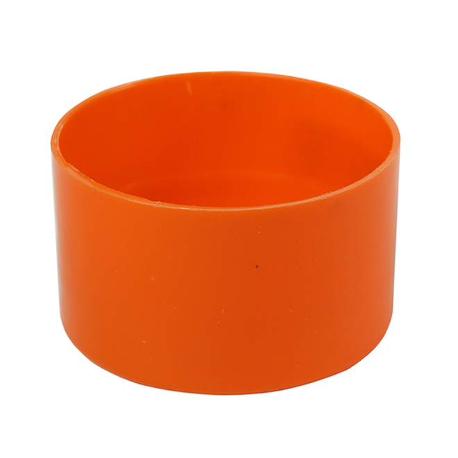 IPEX HUB TEST CAP ABS-DWV ORANGE 1 1/2"